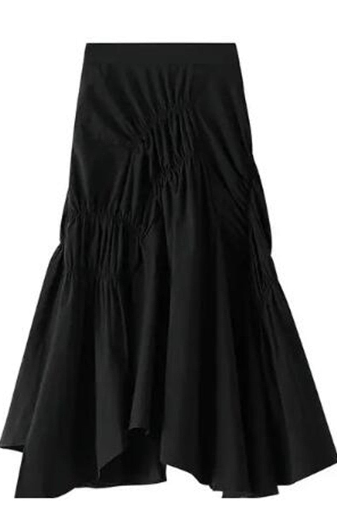 Ruffled layered skirt