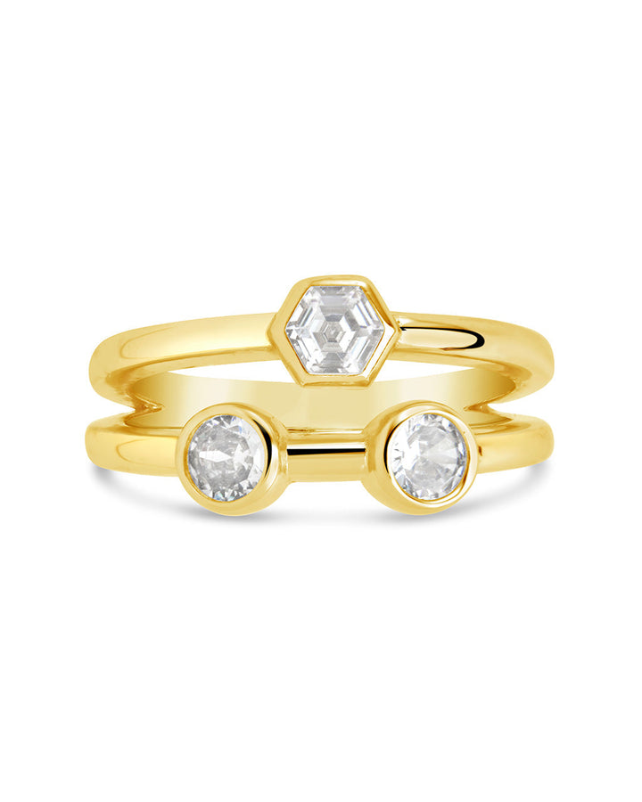 Lou Triple CZ Ring