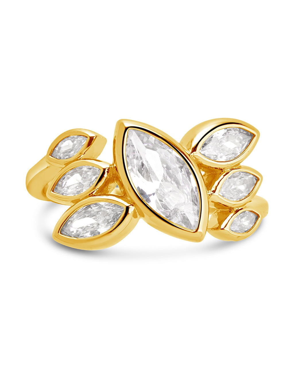 Anatasia Elongated CZ Ring