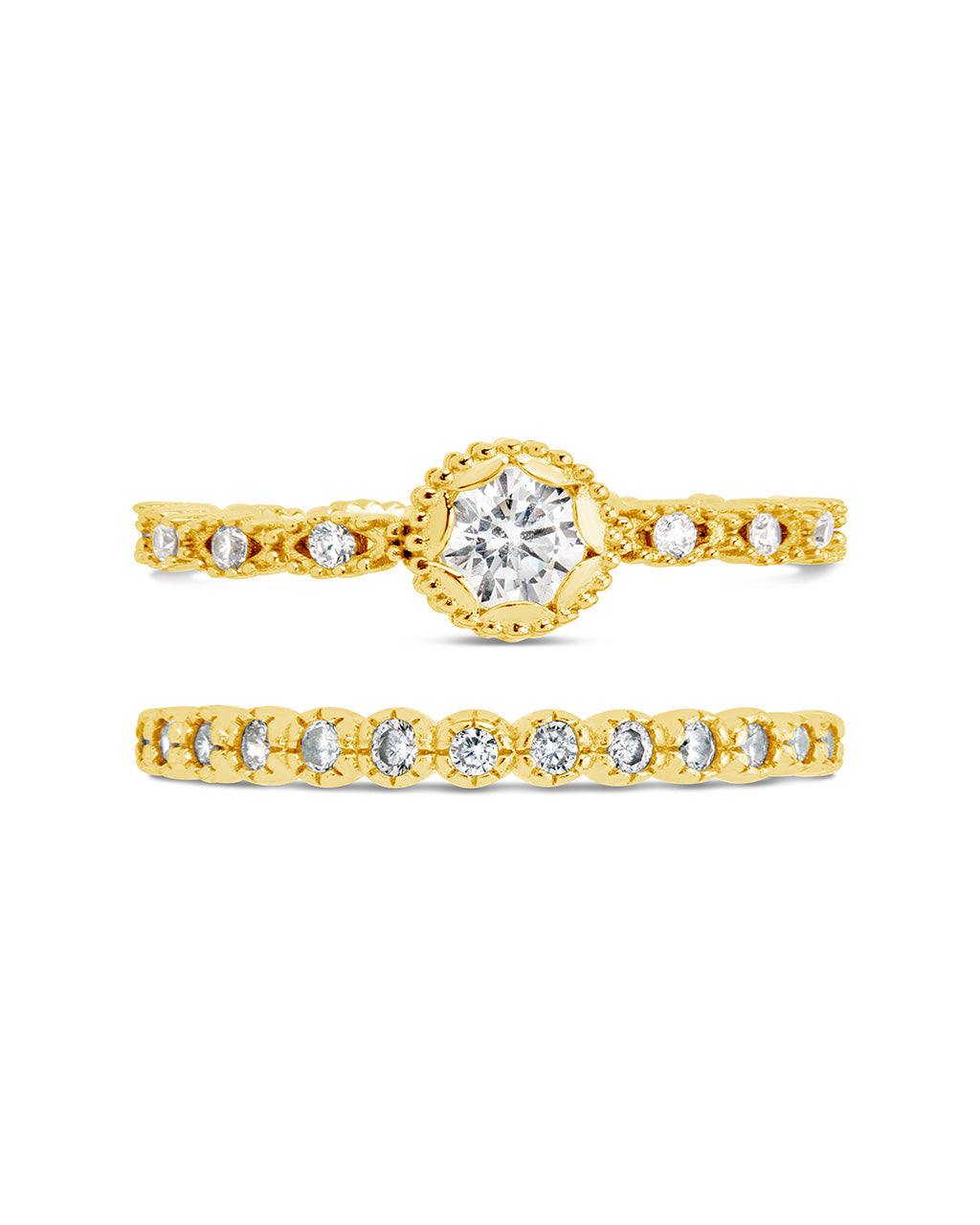 Beatrice CZ Stacking Ring Set