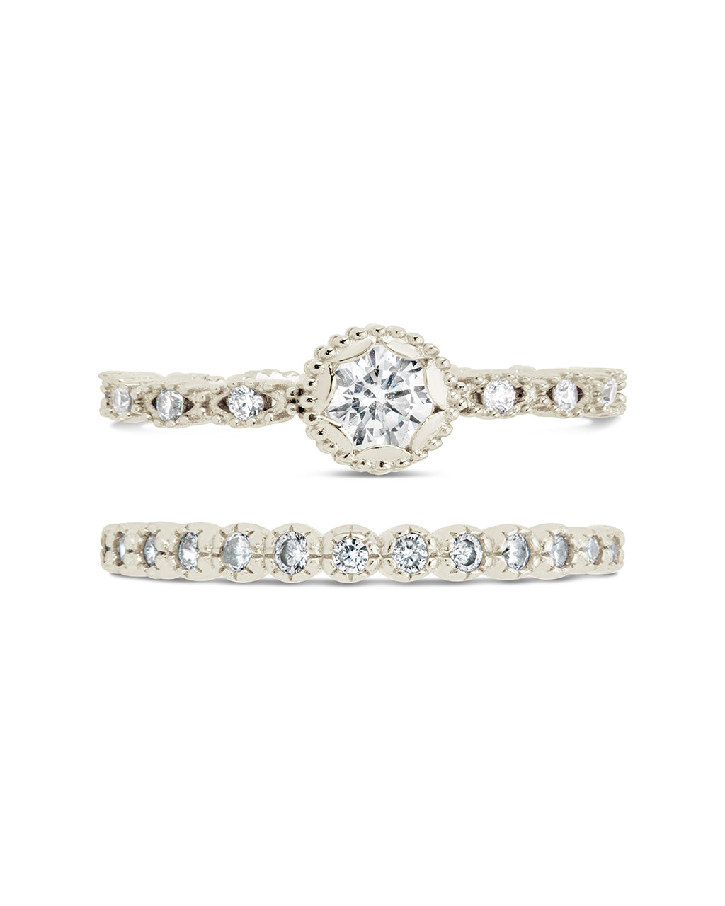 Beatrice CZ Stacking Ring Set