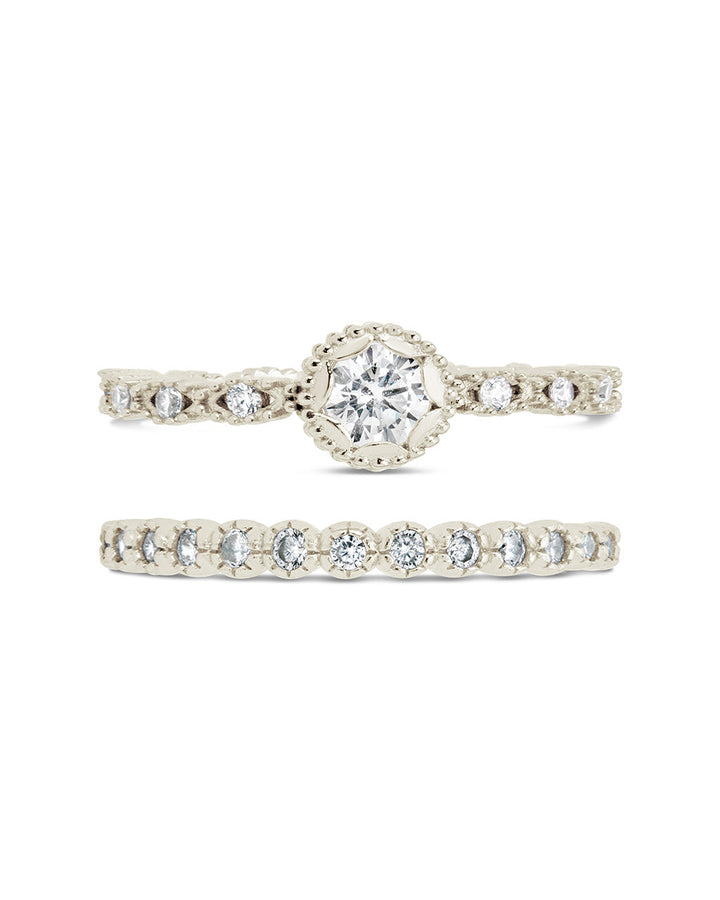 Beatrice CZ Stacking Ring Set