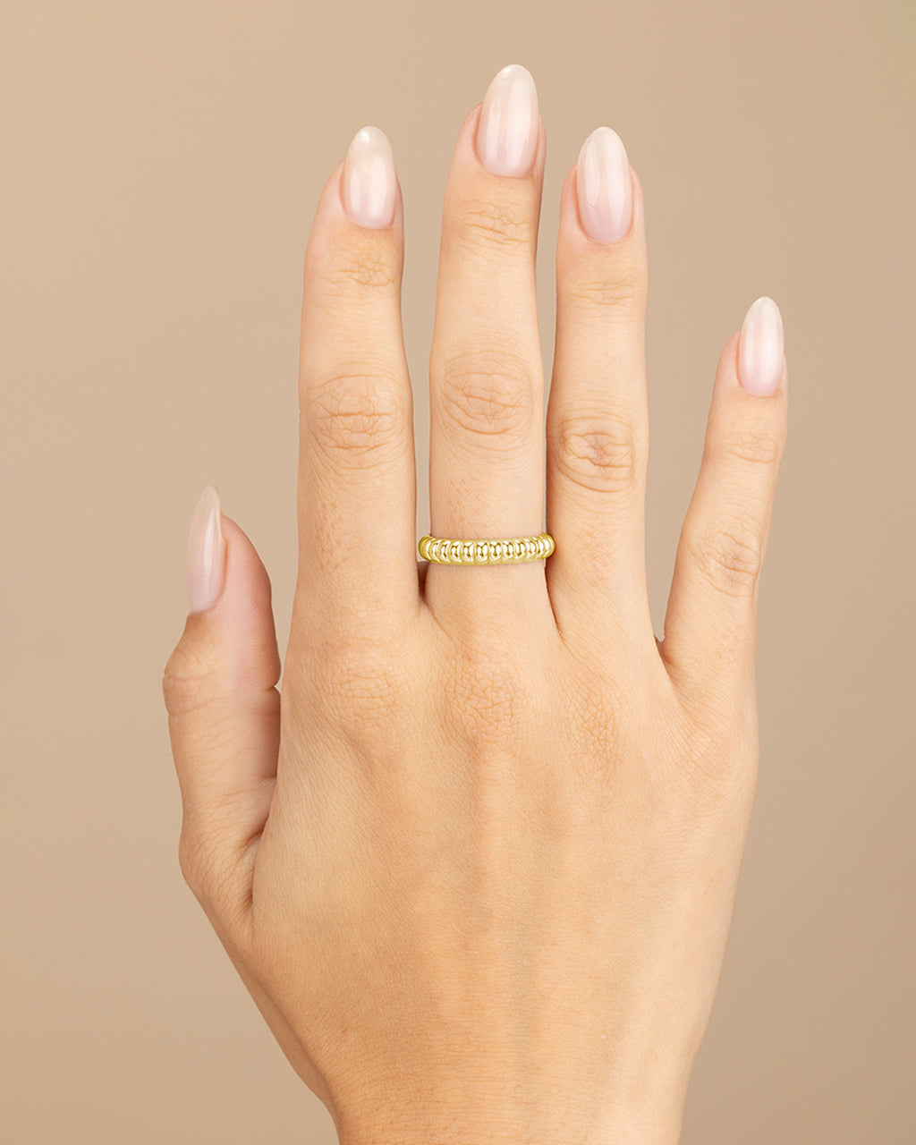 Sterling Silver Bubble Band Ring