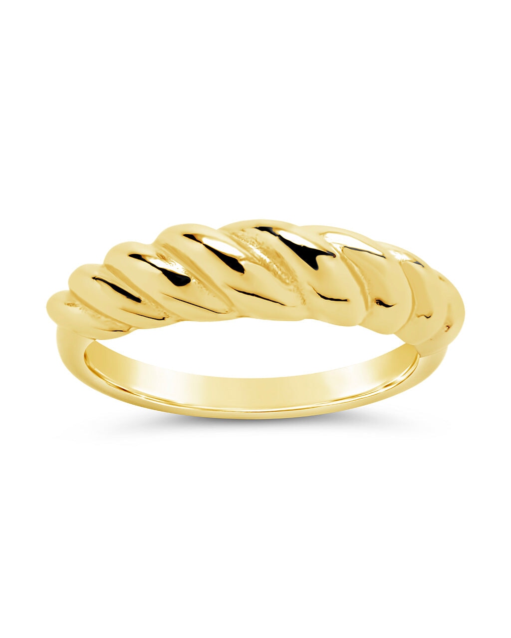 Sterling Silver Graham Twist Band Ring
