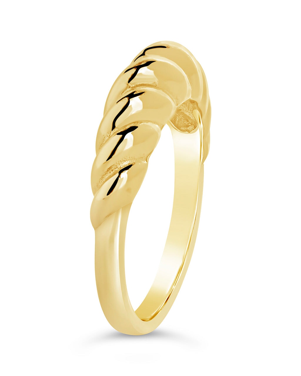 Sterling Silver Graham Twist Band Ring