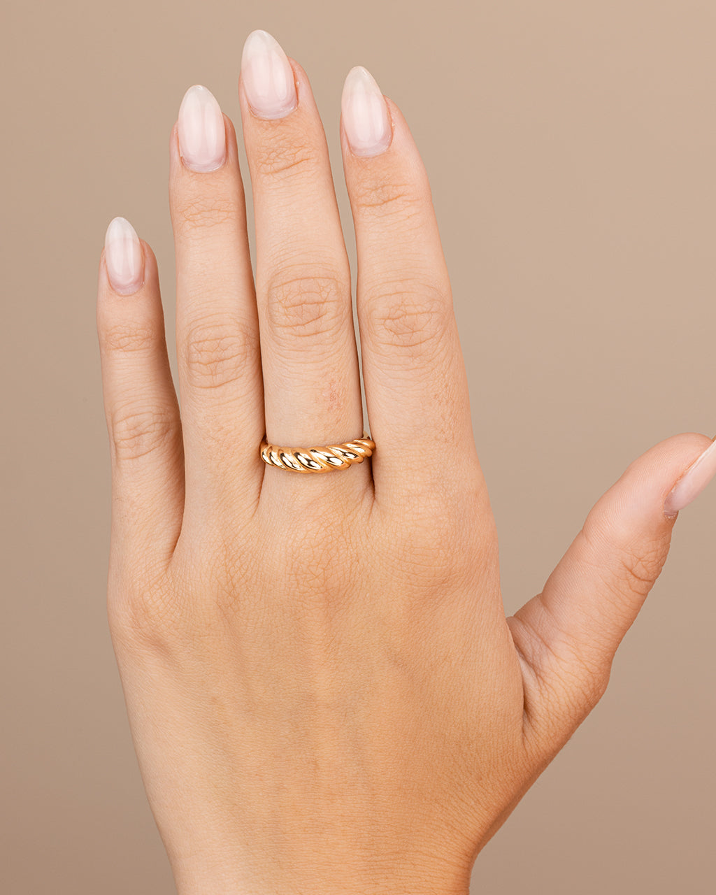 Sterling Silver Graham Twist Band Ring