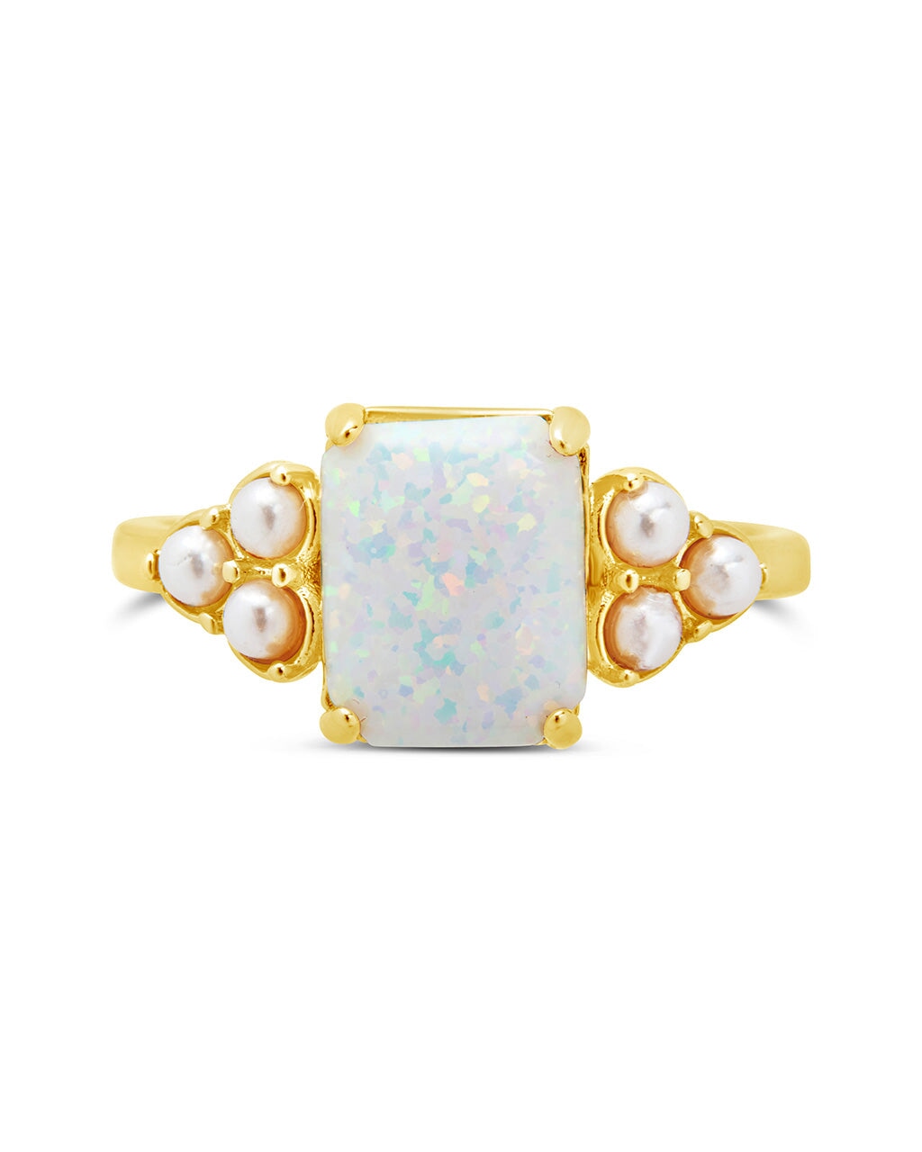 Lana Pearl & Opal Ring