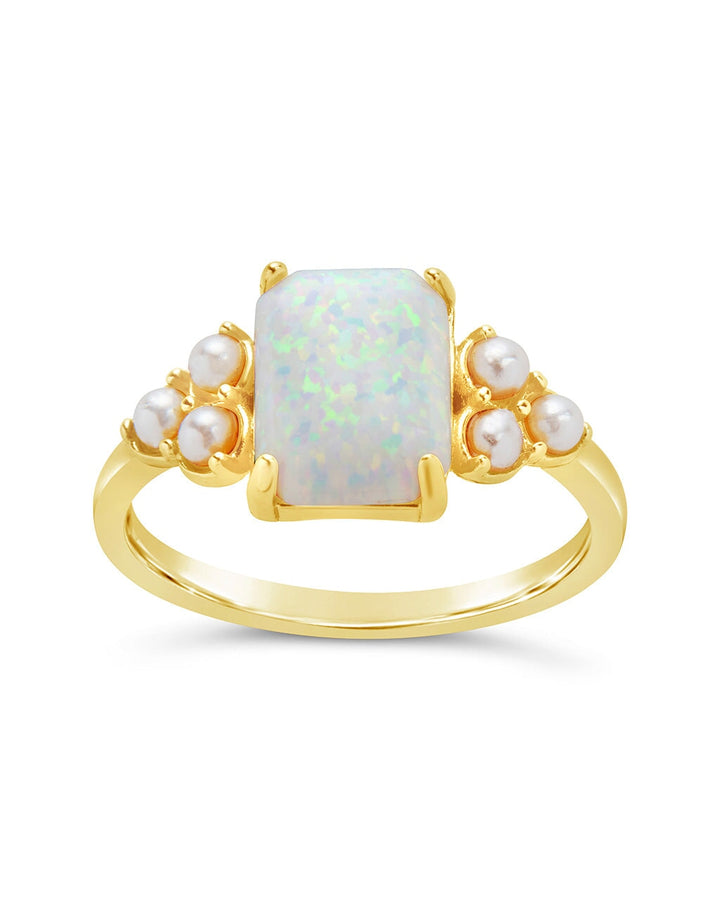 Lana Pearl & Opal Ring