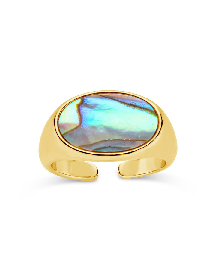 Gail Abalone Open Band Ring