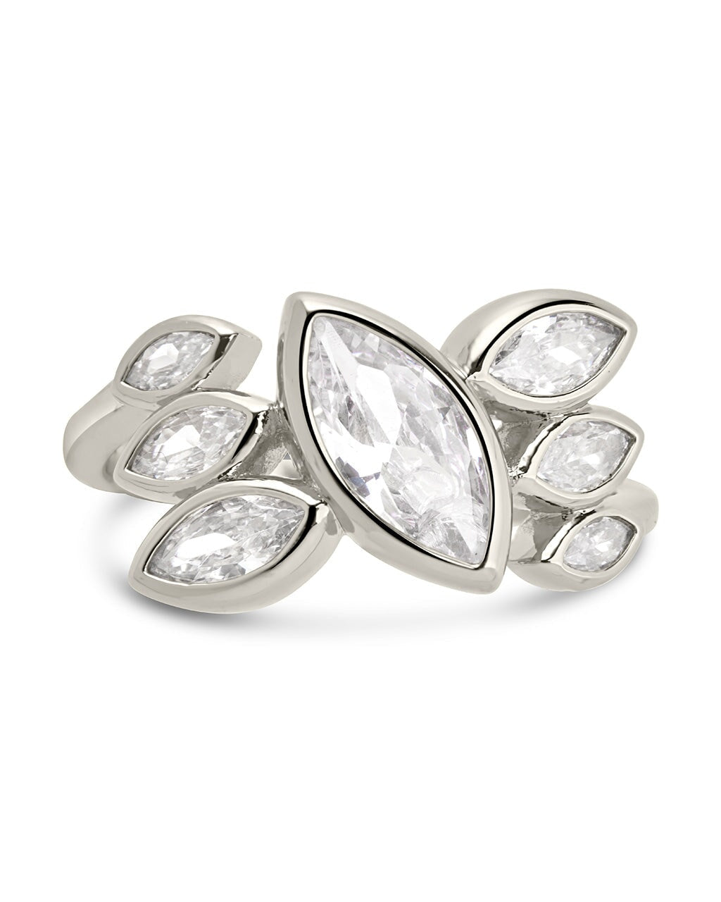 Anatasia Elongated CZ Ring