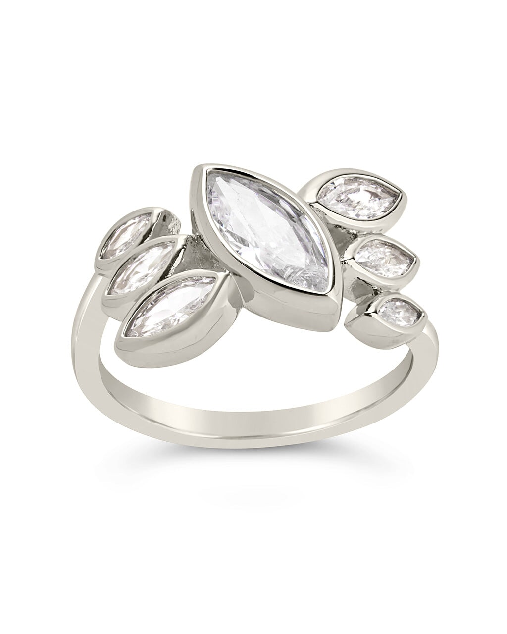 Anatasia Elongated CZ Ring