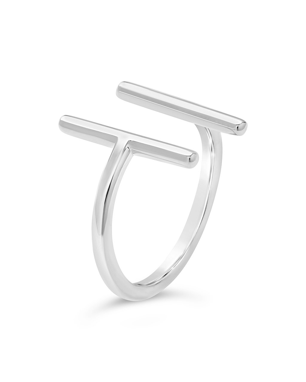 Sterling Silver Parallel Bar Ring