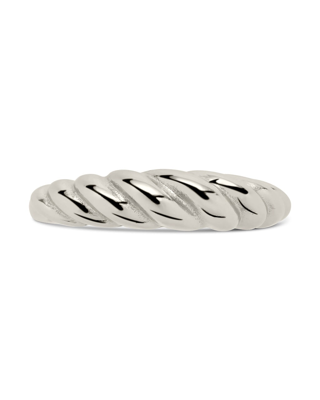 Sterling Silver Graham Twist Band Ring