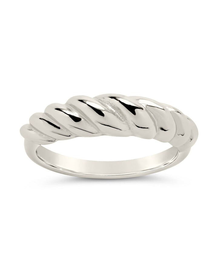 Sterling Silver Graham Twist Band Ring