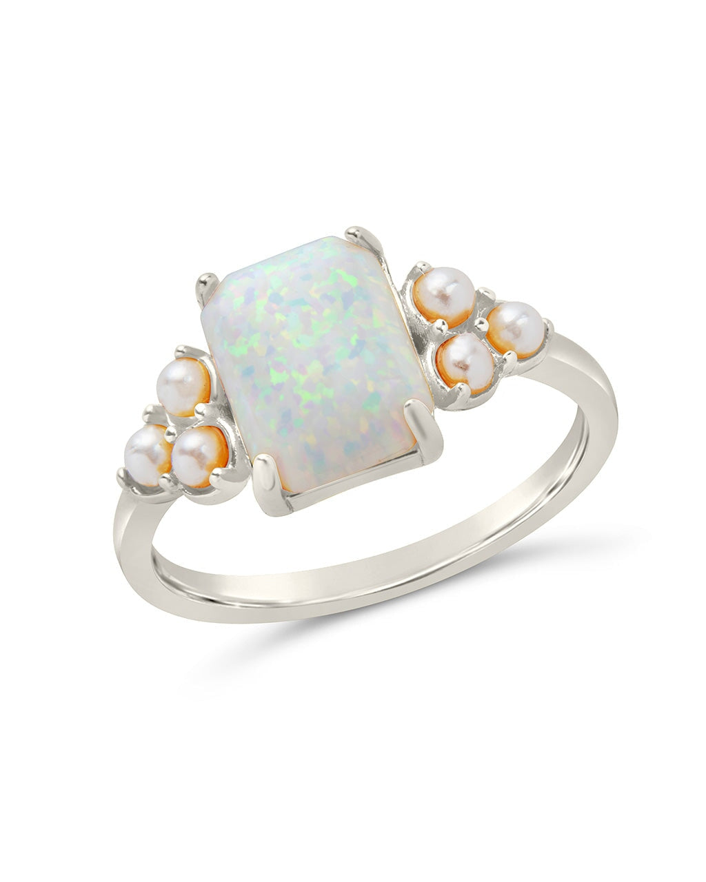Lana Pearl & Opal Ring