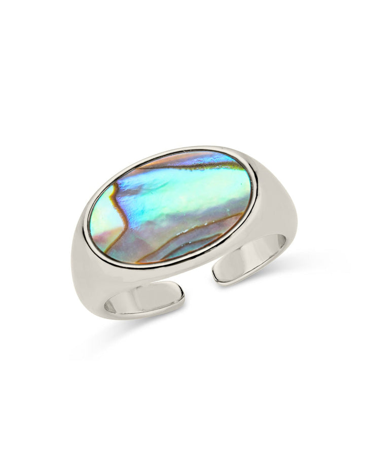 Gail Abalone Open Band Ring