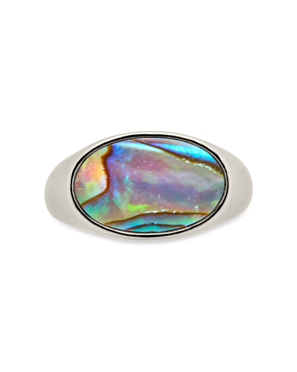 Gail Abalone Open Band Ring