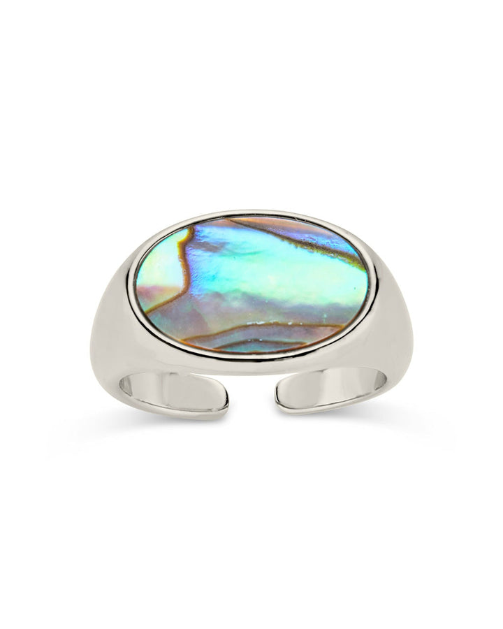 Gail Abalone Open Band Ring