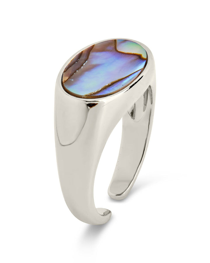 Gail Abalone Open Band Ring