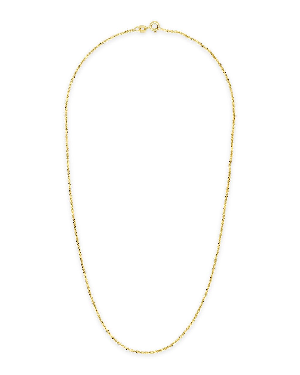 Men's Sterling Silver Rolo Chain Necklace