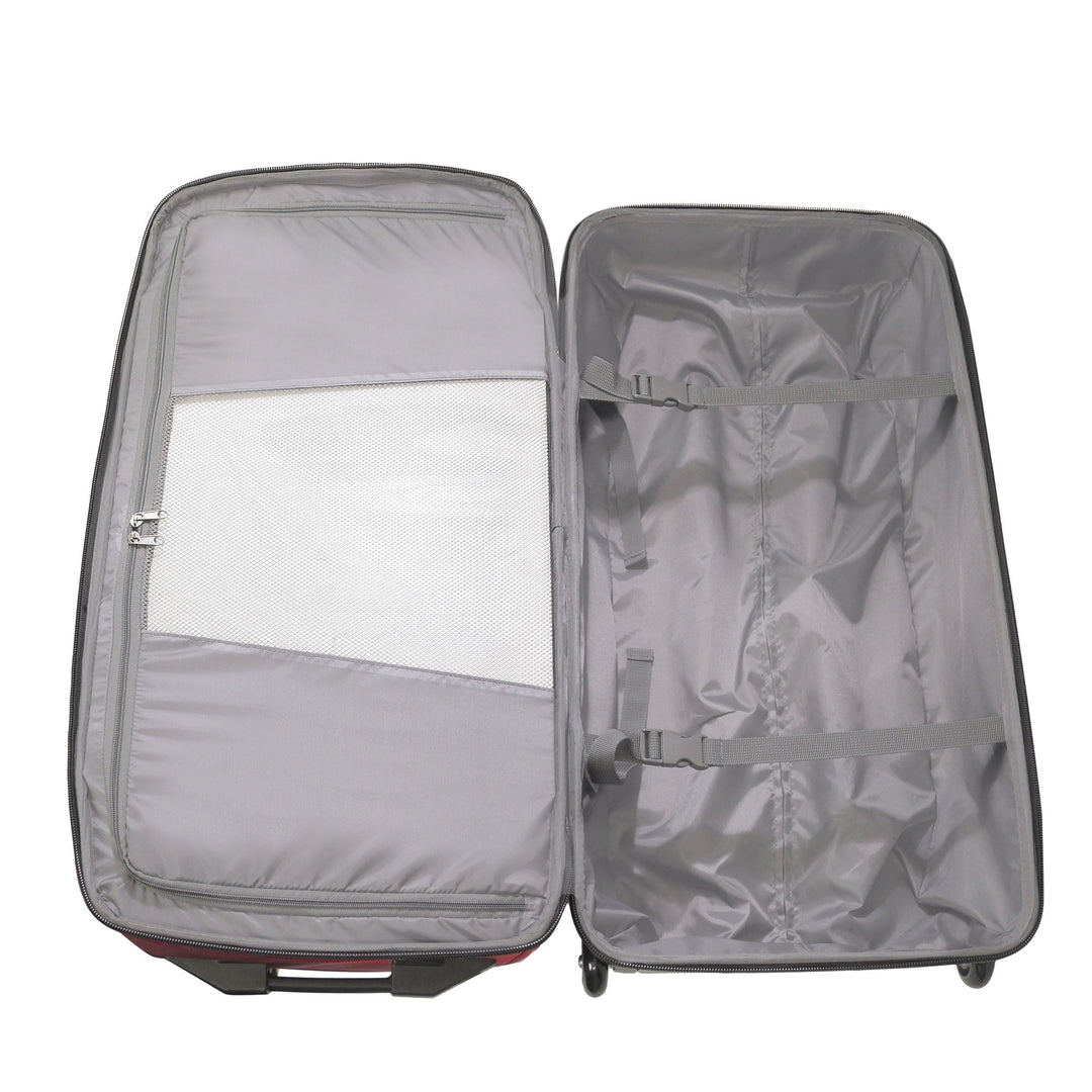 Workhorse 30" Split Level Dark Red FŪL Rolling Duffle Bag