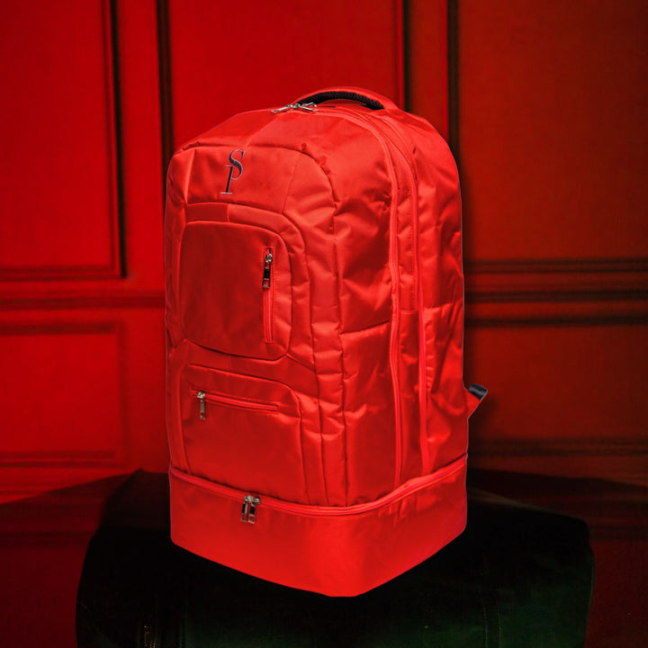 Red Polyester Carry-On Patented Backpack (Only 300 Made)