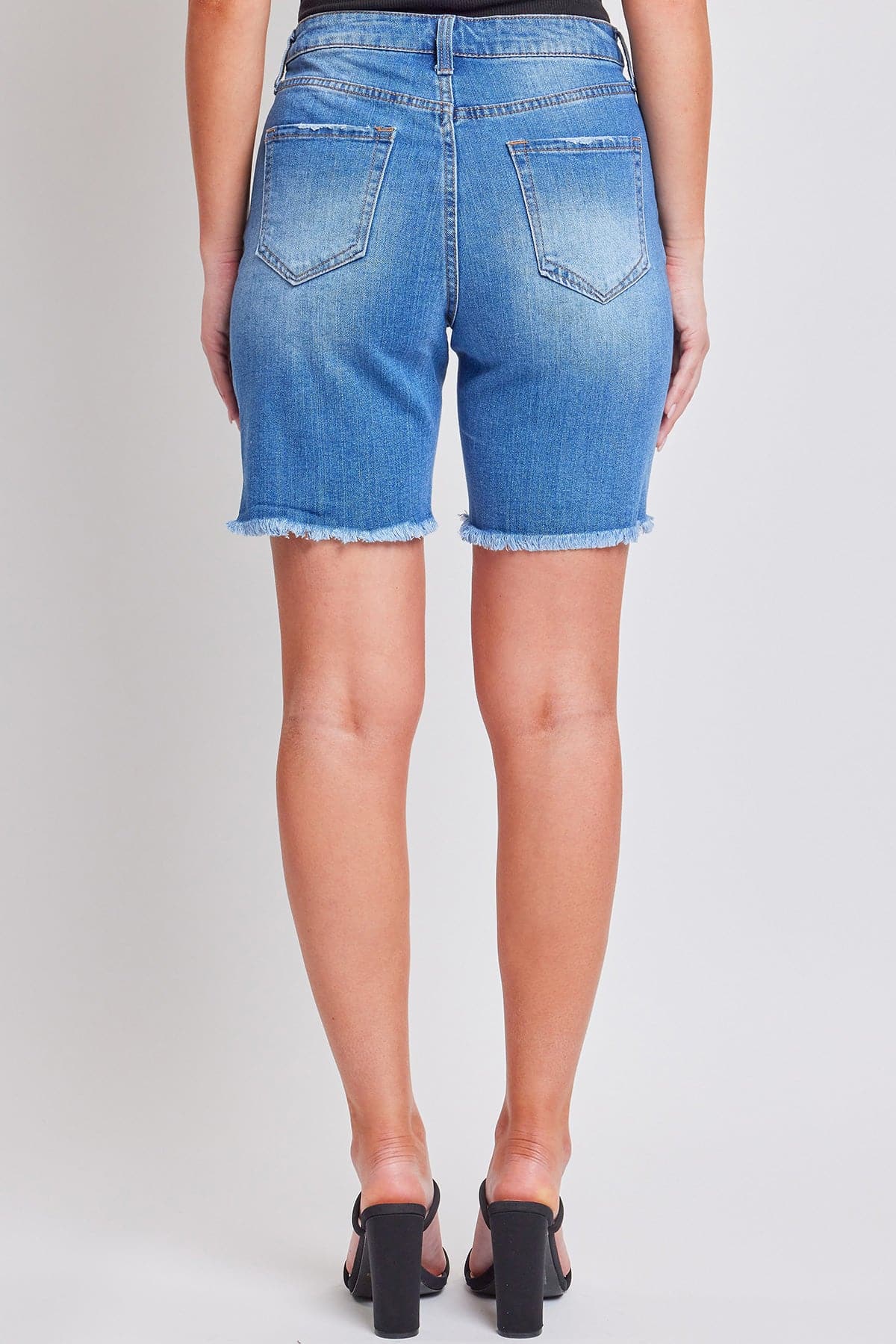 Women's Hybrid Dream Frayed Hem Shorts