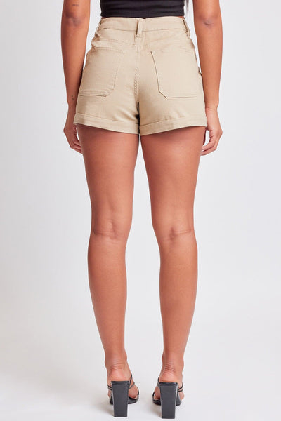 Women's Mid Rise Rolled Cuff Short