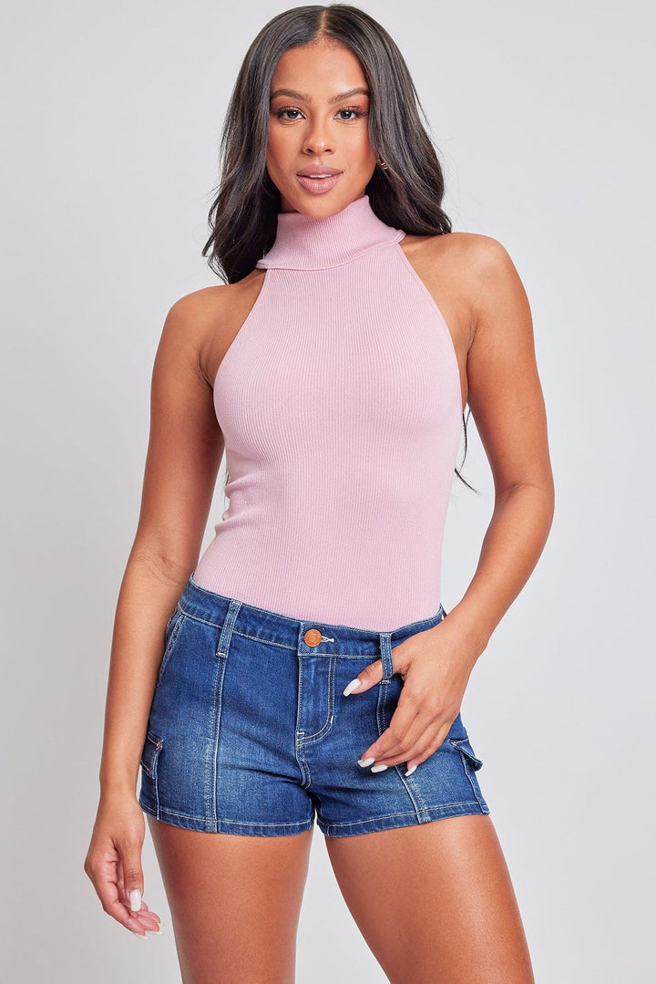 Women's Mid Rise Cargo Shorts