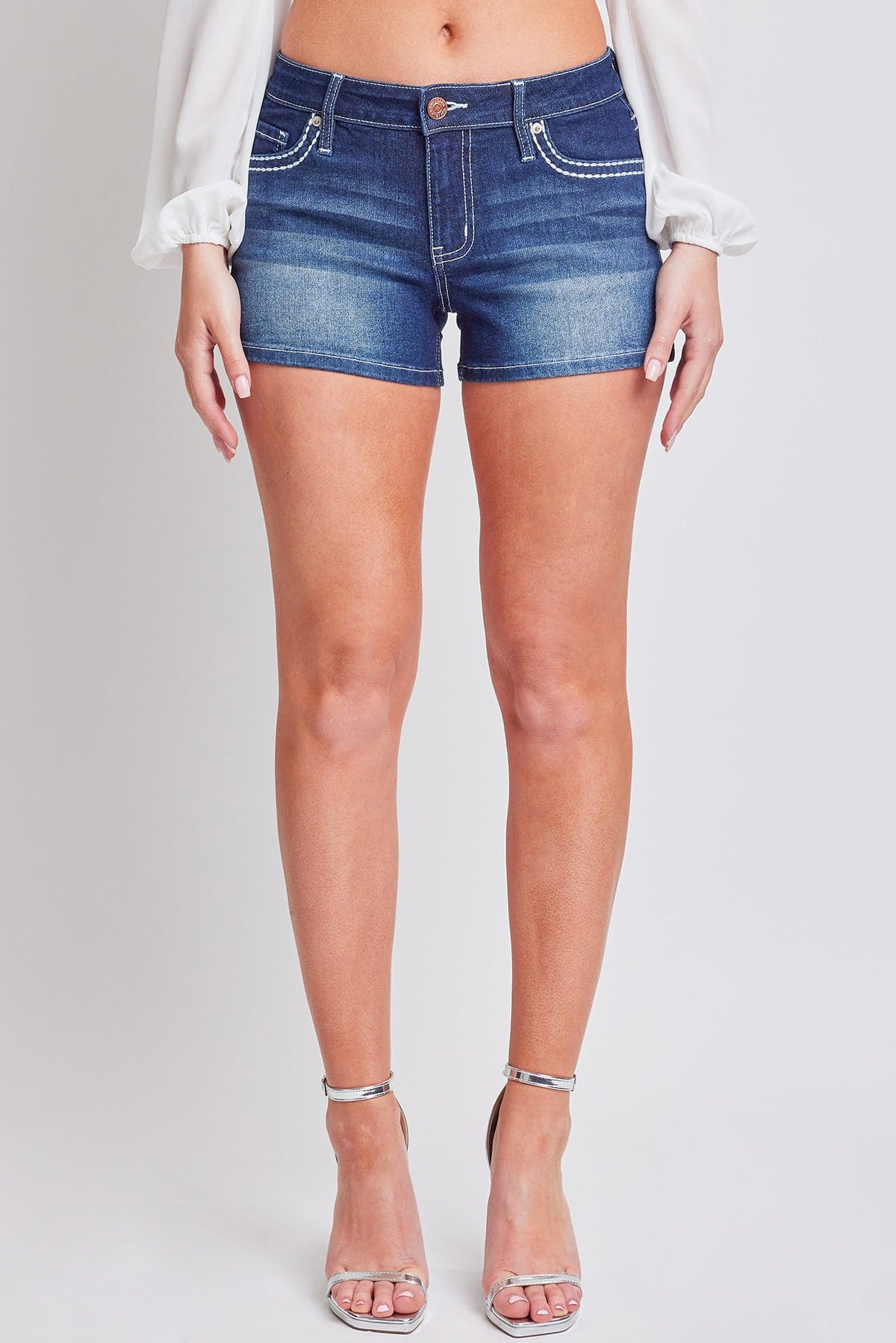 Women's Mid Rise Heavy Stitch Shorts