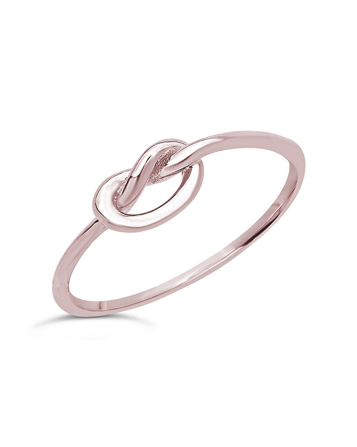 Sterling Silver Love Knot Ring
