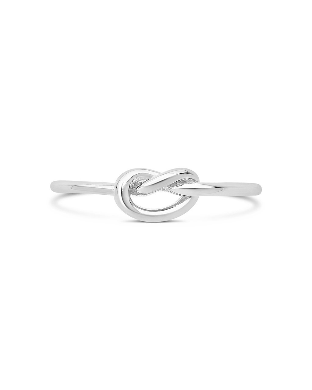 Sterling Silver Love Knot Ring