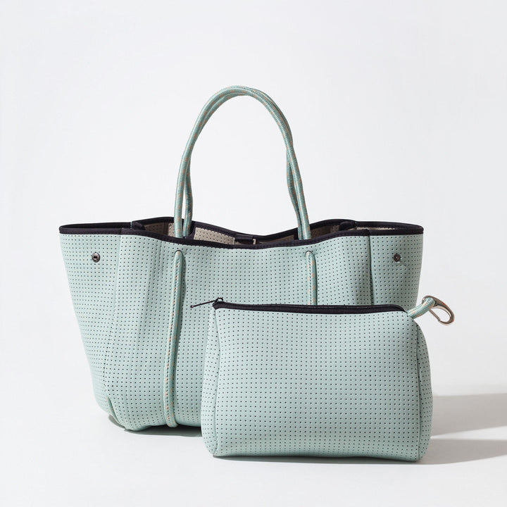 MINTY GREEN BASIC SET - EVERYDAY TOTE AND POUCH