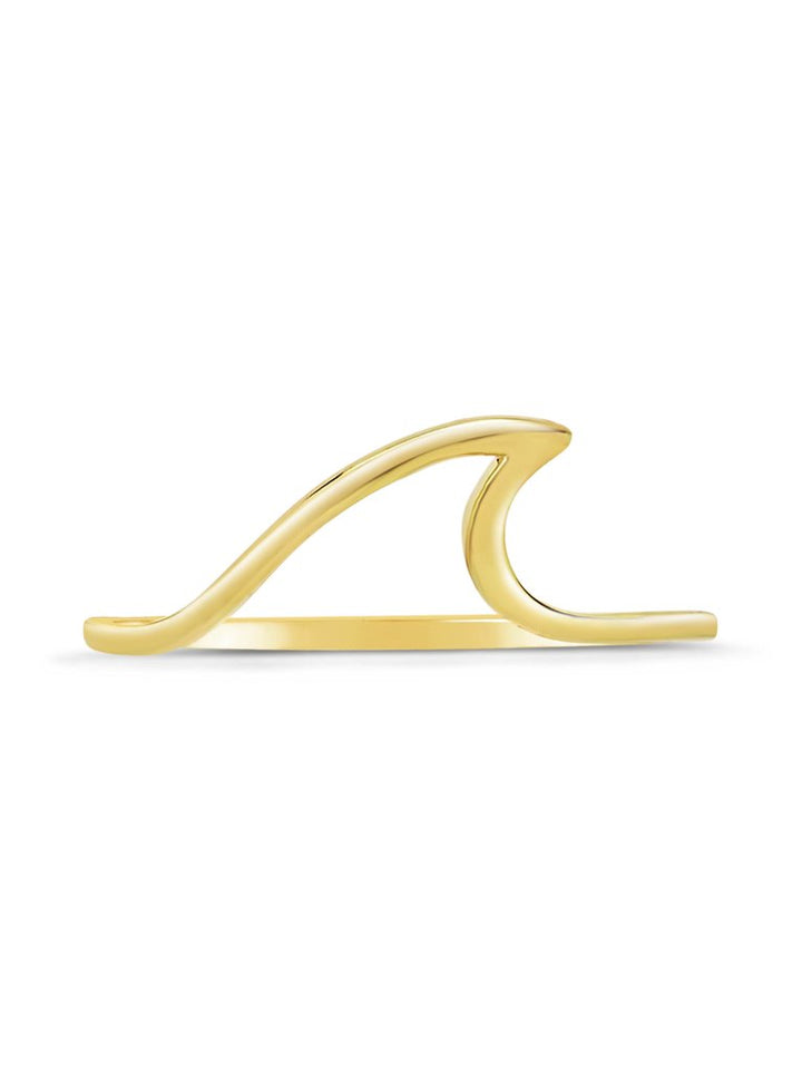 Sterling Silver Wave Ring