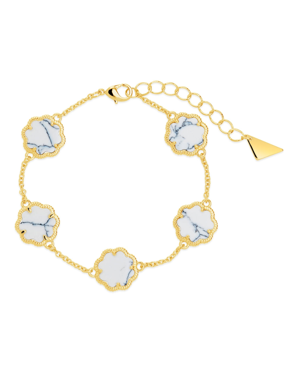 Rose Petal Station Bracelet