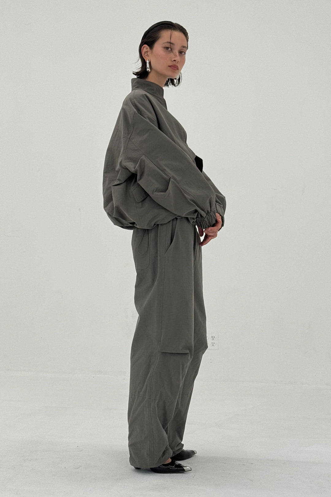 SABLE PANT IN CHARCOAL