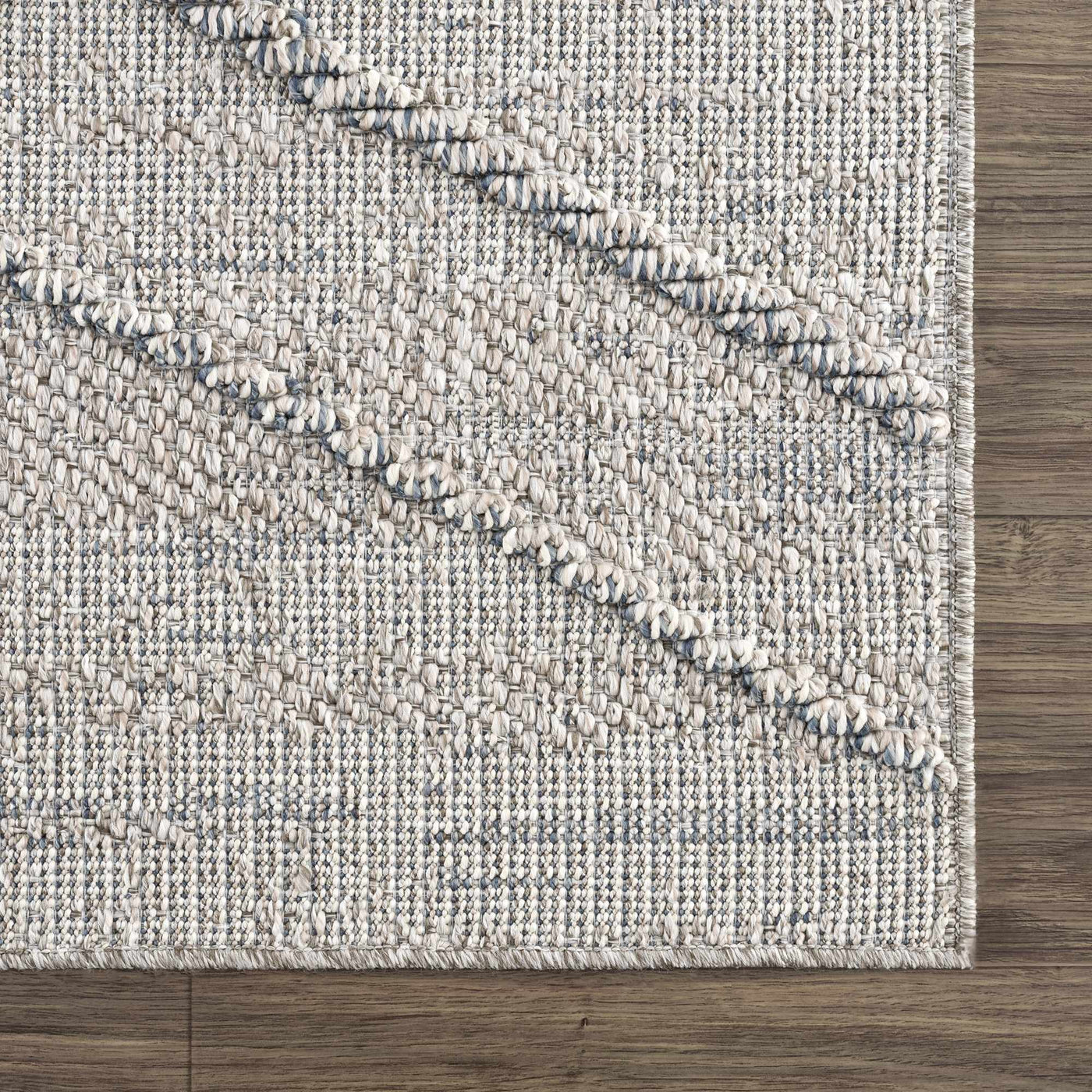 Baqer Taupe & Gray Textured Performance Rug - Clearance