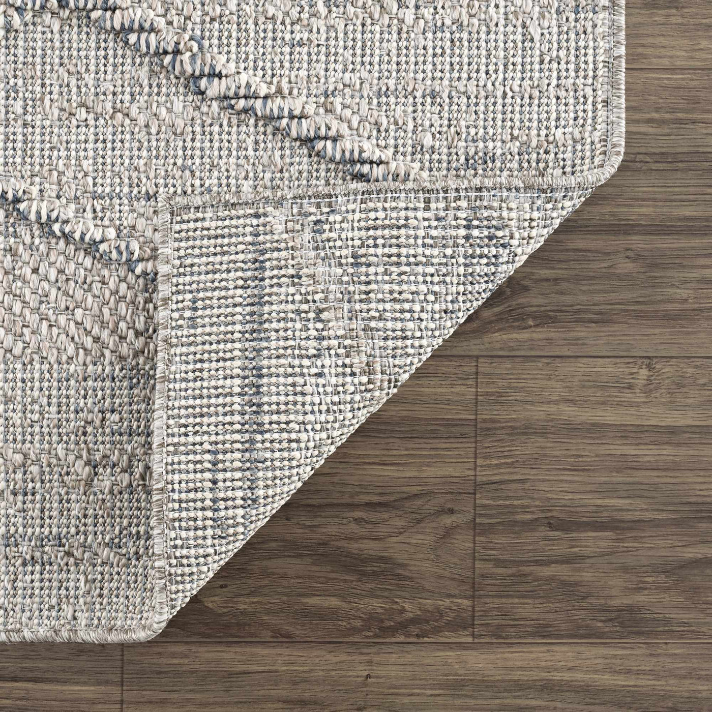 Baqer Taupe & Gray Textured Performance Rug - Clearance