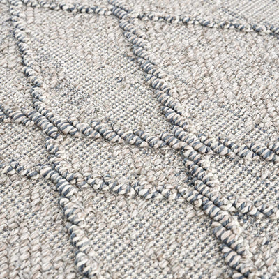 Baqer Taupe & Gray Textured Performance Rug - Clearance