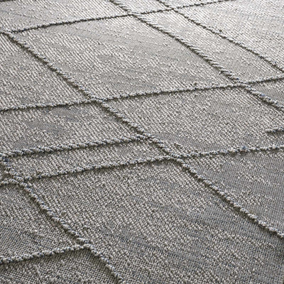 Baqer Taupe & Gray Textured Performance Rug - Clearance