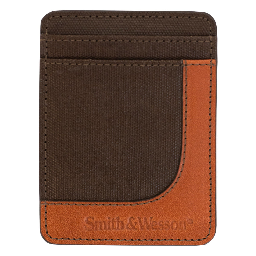 Smith &amp; Wesson Wax Canvas Money Clip
