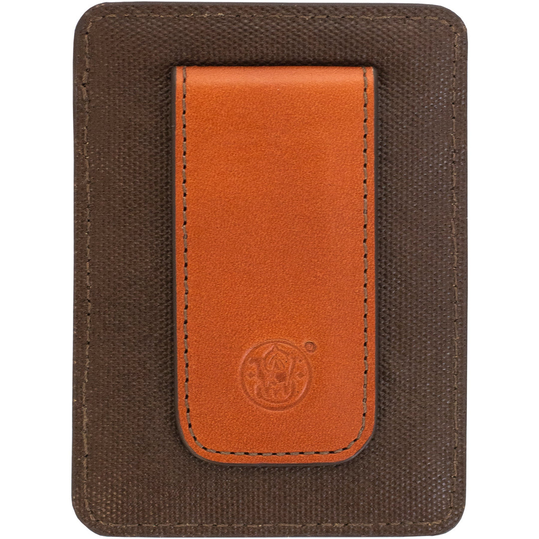Smith &amp; Wesson Wax Canvas Money Clip
