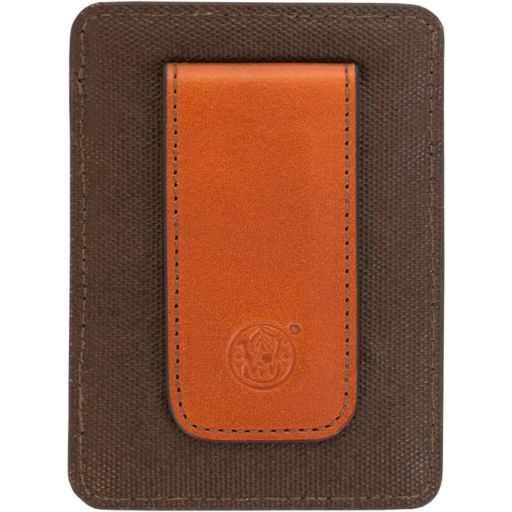 Smith &amp; Wesson Wax Canvas Money Clip