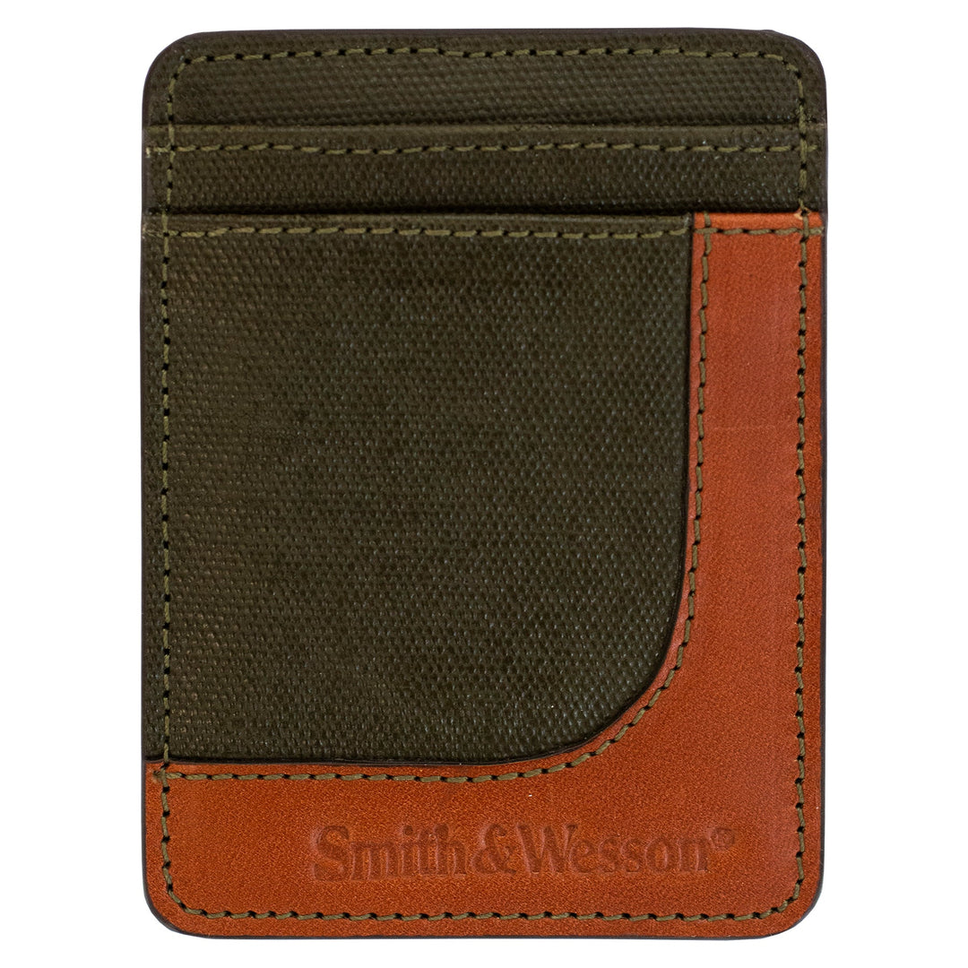 Smith &amp; Wesson Wax Canvas Money Clip