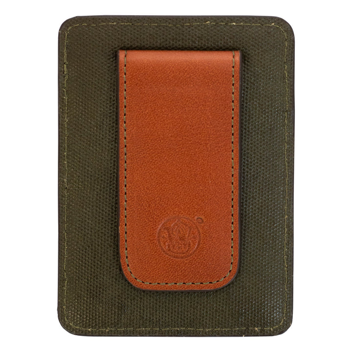 Smith &amp; Wesson Wax Canvas Money Clip