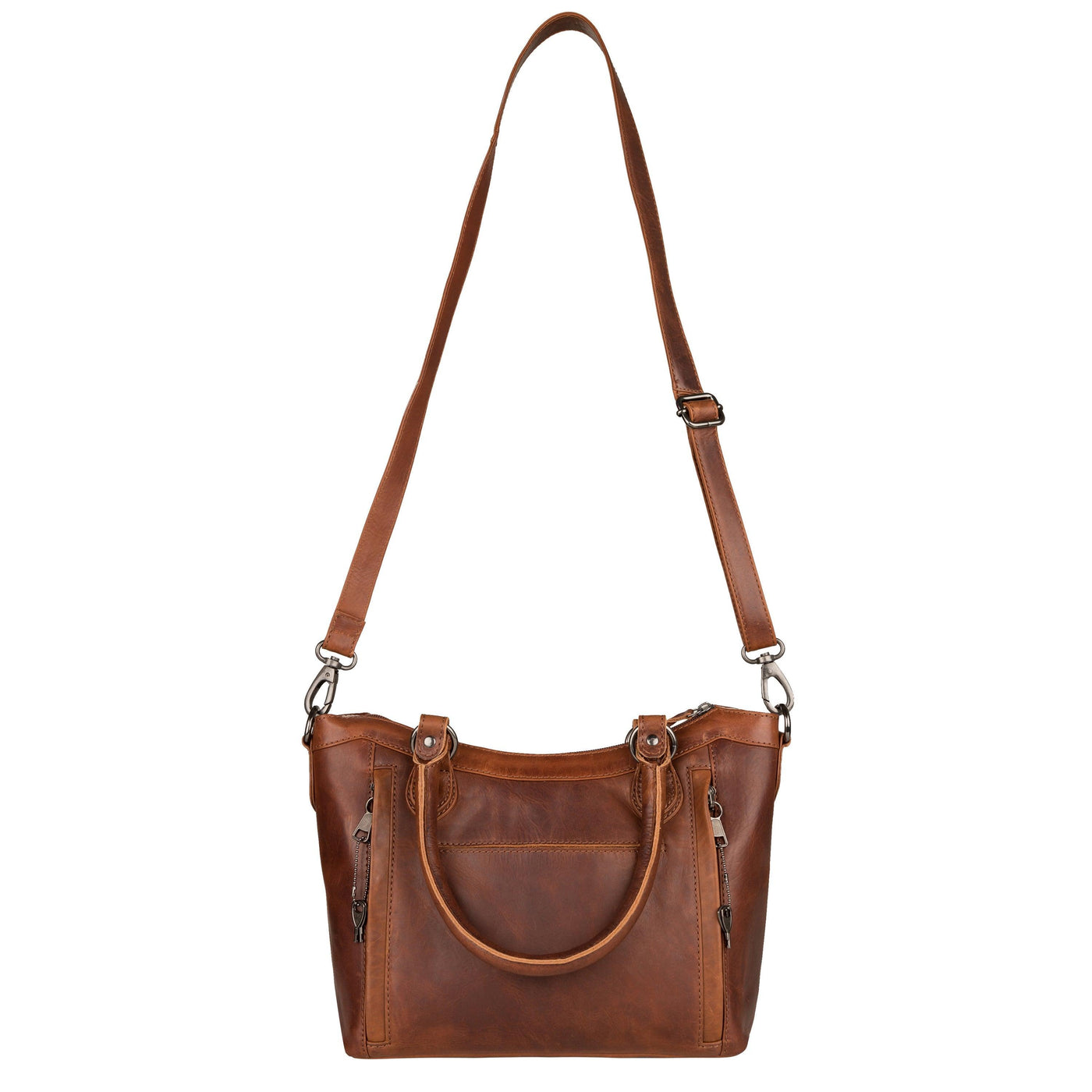 Concealed Carry Sadie Leather Satchel by Lady Conceal