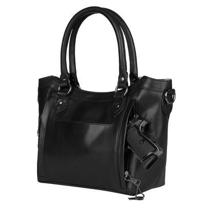 Concealed Carry Sadie Leather Satchel by Lady Conceal