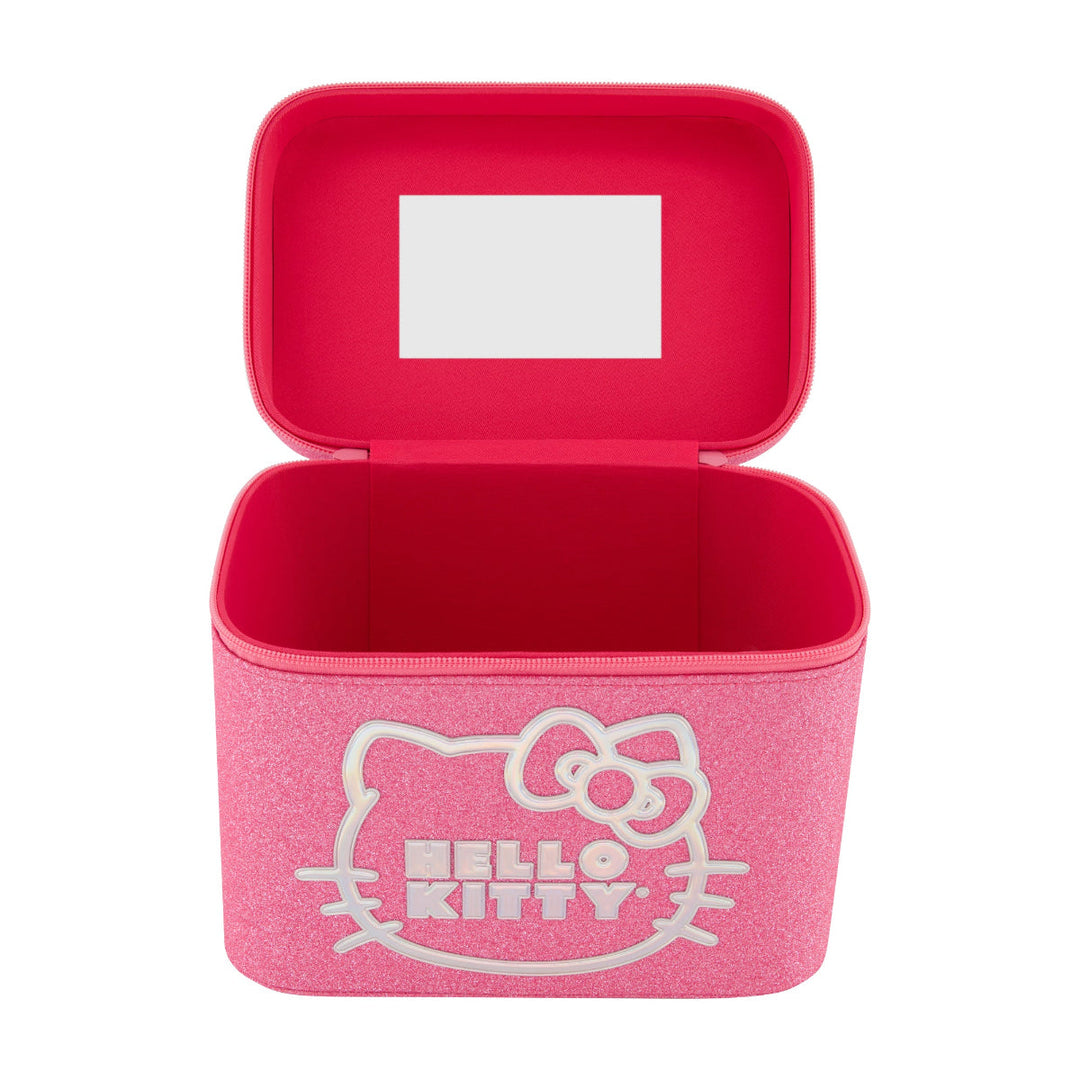Sanrio Hello Kitty Pink Cosmetic Case with Mirror