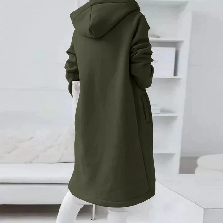 Oversized Zip-Up Streetwear Hoodie Women