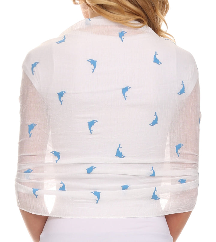 Sakkas Hillary summer breeze lightweight flowing sheer gauze wrap scarf